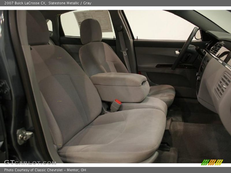 Slatestone Metallic / Gray 2007 Buick LaCrosse CX