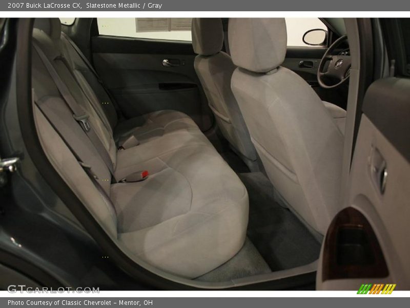 Slatestone Metallic / Gray 2007 Buick LaCrosse CX