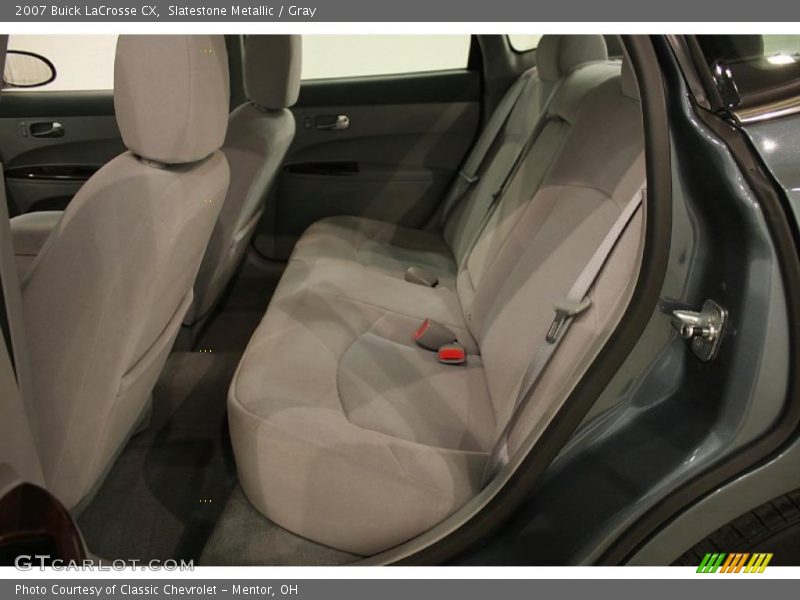 Slatestone Metallic / Gray 2007 Buick LaCrosse CX