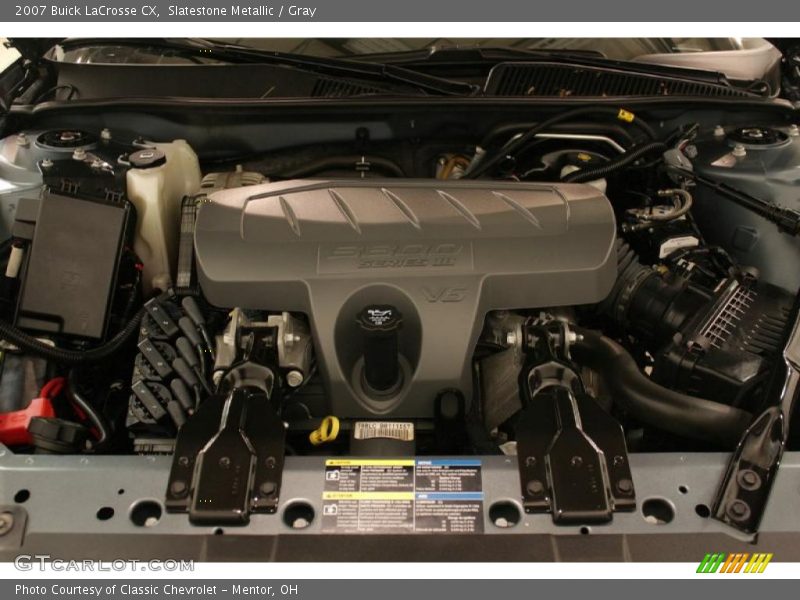 Slatestone Metallic / Gray 2007 Buick LaCrosse CX