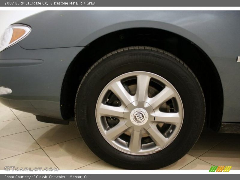 Slatestone Metallic / Gray 2007 Buick LaCrosse CX