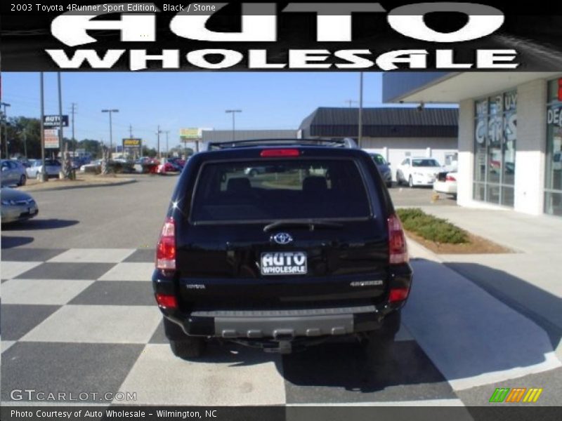 Black / Stone 2003 Toyota 4Runner Sport Edition