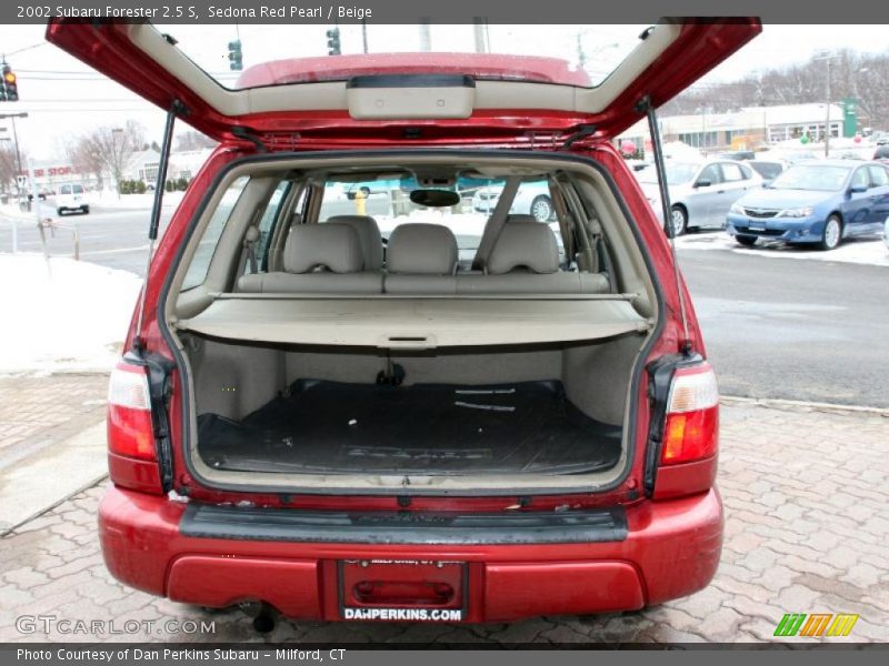 Sedona Red Pearl / Beige 2002 Subaru Forester 2.5 S