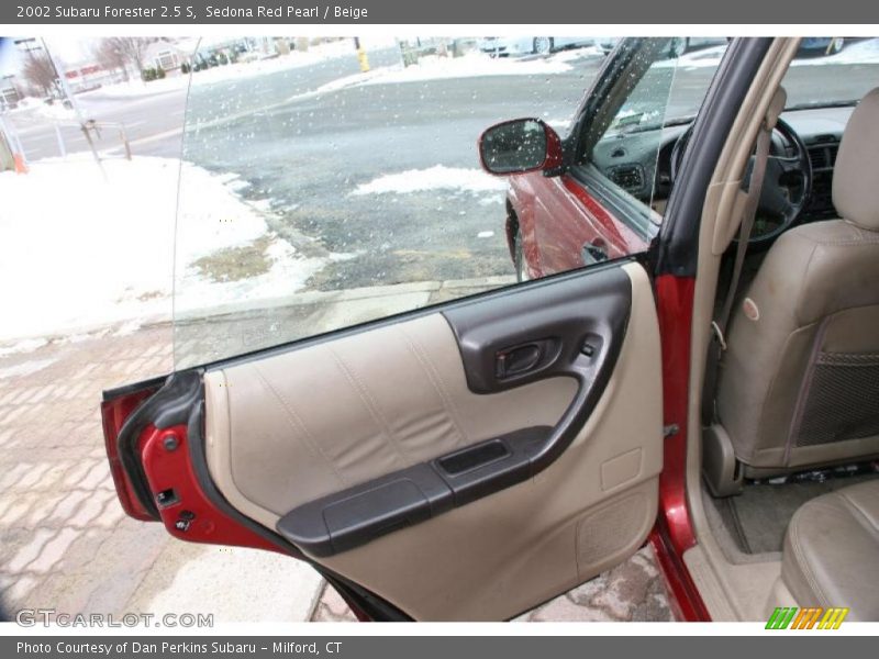 Sedona Red Pearl / Beige 2002 Subaru Forester 2.5 S
