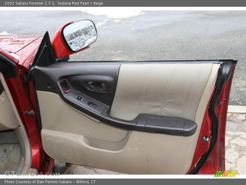 Sedona Red Pearl / Beige 2002 Subaru Forester 2.5 S