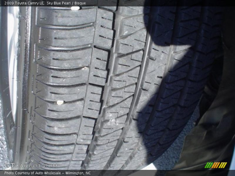 Sky Blue Pearl / Bisque 2009 Toyota Camry LE