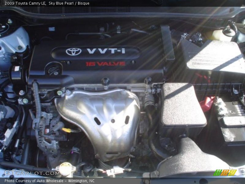 Sky Blue Pearl / Bisque 2009 Toyota Camry LE