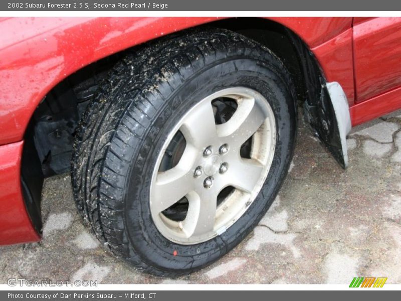 Sedona Red Pearl / Beige 2002 Subaru Forester 2.5 S