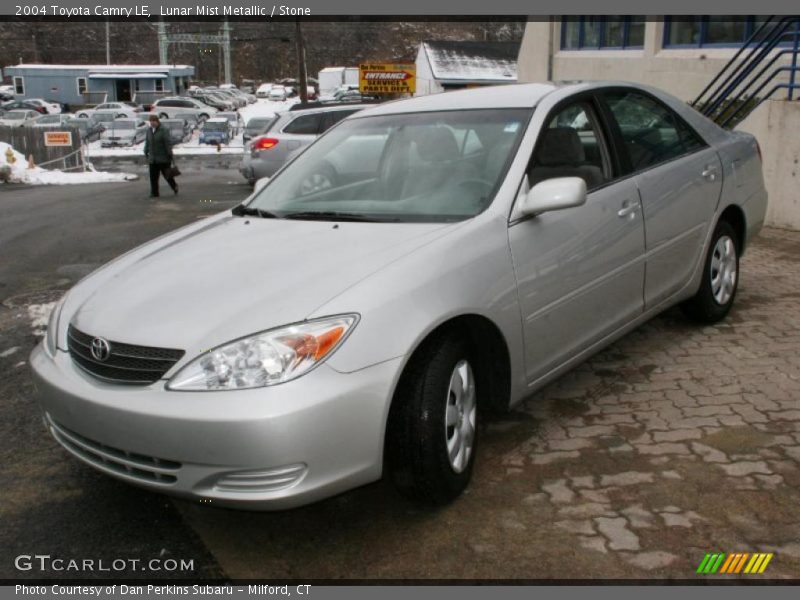Lunar Mist Metallic / Stone 2004 Toyota Camry LE