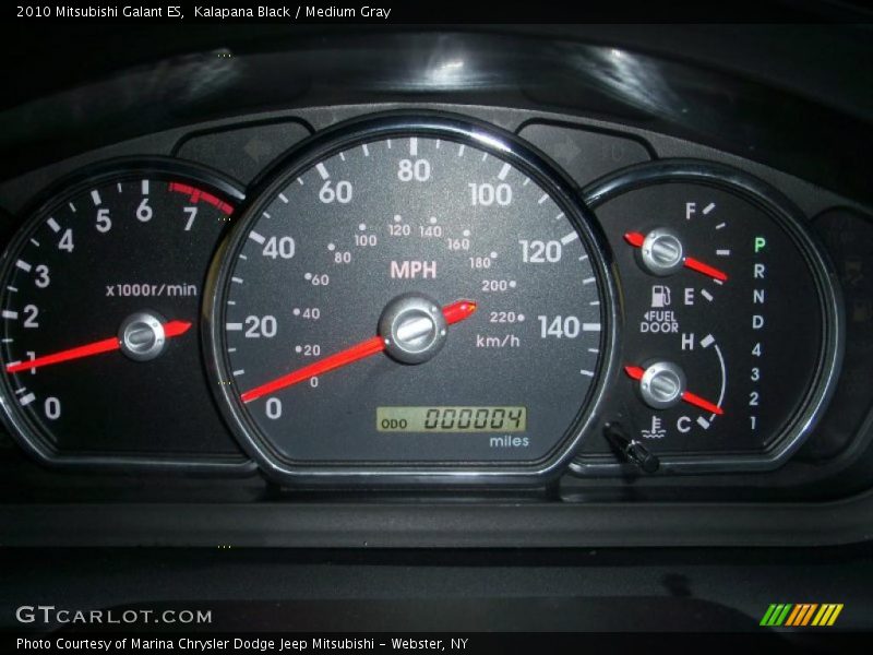 Kalapana Black / Medium Gray 2010 Mitsubishi Galant ES