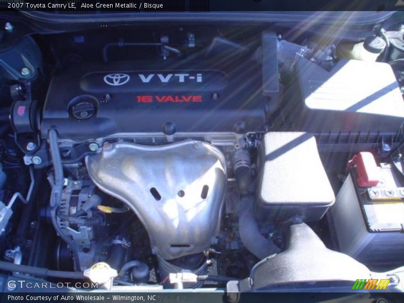 Aloe Green Metallic / Bisque 2007 Toyota Camry LE