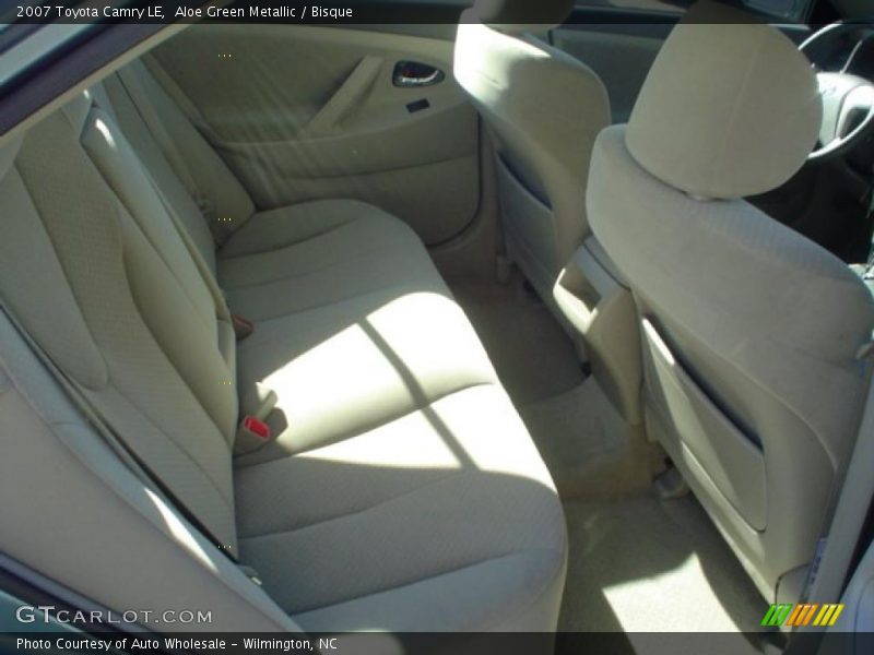 Aloe Green Metallic / Bisque 2007 Toyota Camry LE