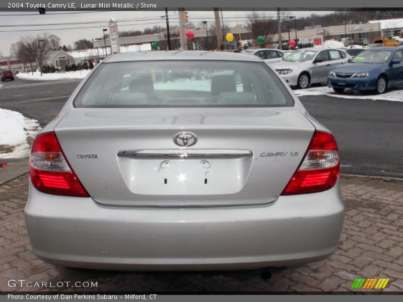 Lunar Mist Metallic / Stone 2004 Toyota Camry LE