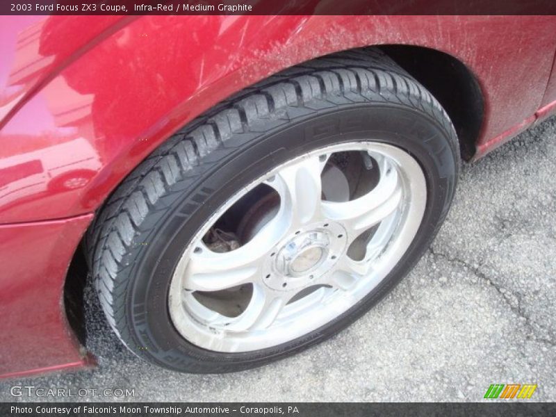 Infra-Red / Medium Graphite 2003 Ford Focus ZX3 Coupe
