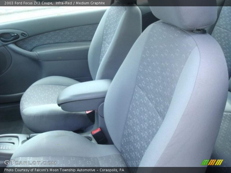 Infra-Red / Medium Graphite 2003 Ford Focus ZX3 Coupe