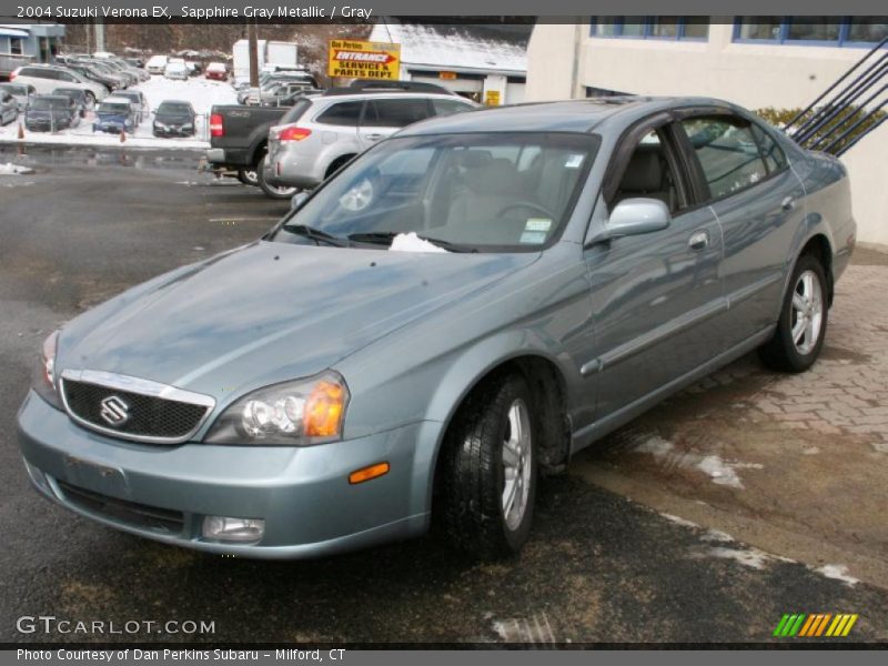 Sapphire Gray Metallic / Gray 2004 Suzuki Verona EX