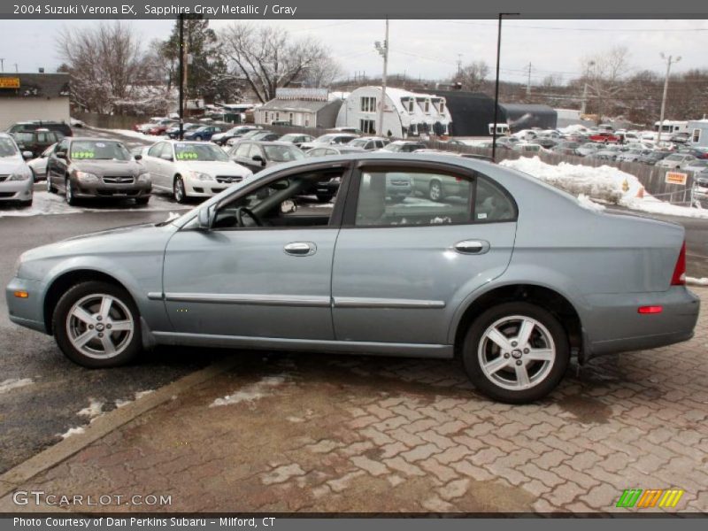 Sapphire Gray Metallic / Gray 2004 Suzuki Verona EX