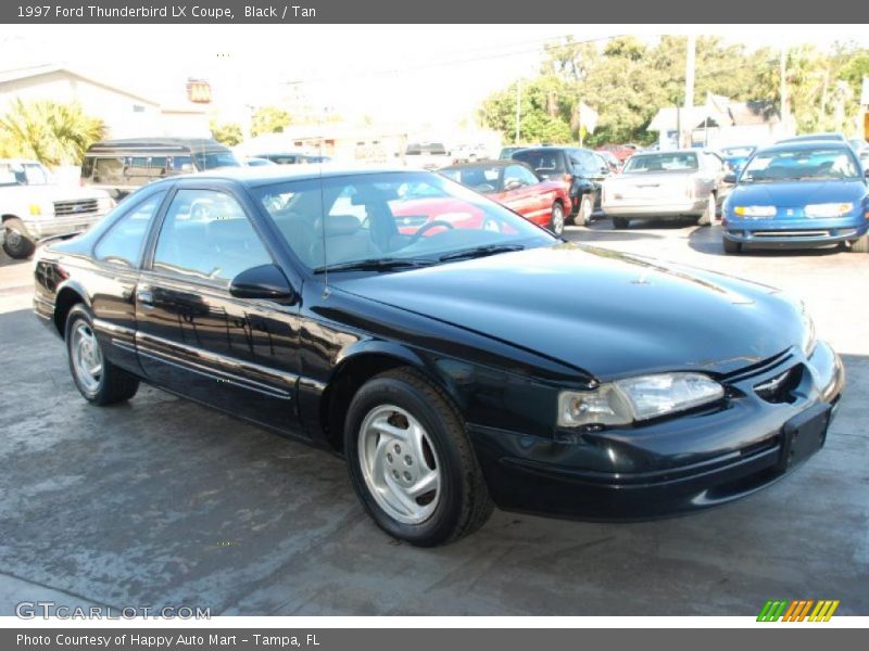 Black / Tan 1997 Ford Thunderbird LX Coupe