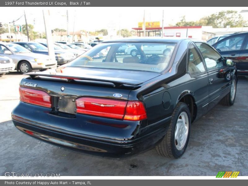 Black / Tan 1997 Ford Thunderbird LX Coupe