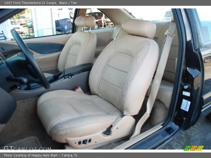 Black / Tan 1997 Ford Thunderbird LX Coupe