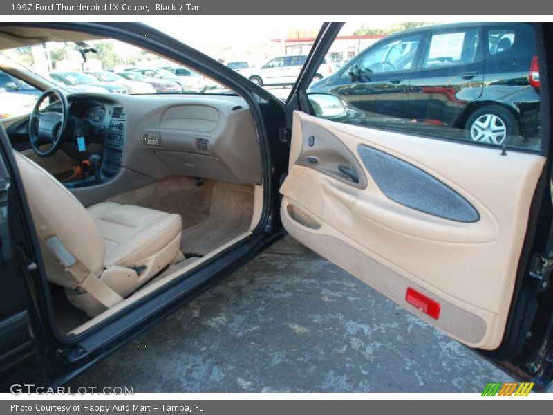 Black / Tan 1997 Ford Thunderbird LX Coupe