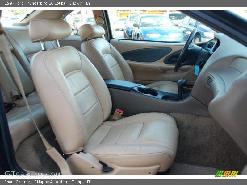 Black / Tan 1997 Ford Thunderbird LX Coupe
