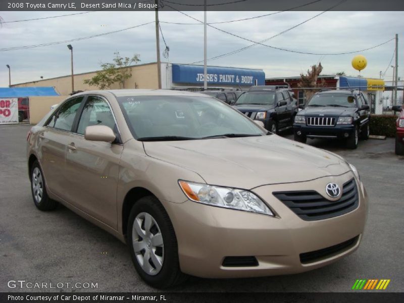 Desert Sand Mica / Bisque 2008 Toyota Camry LE
