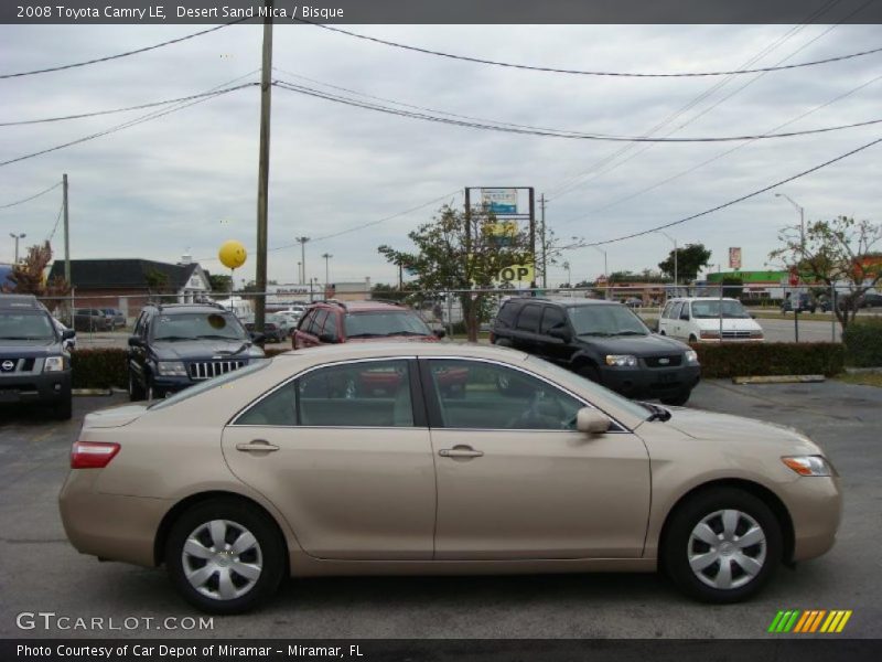 Desert Sand Mica / Bisque 2008 Toyota Camry LE