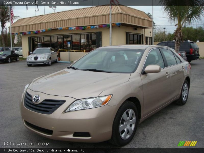 Desert Sand Mica / Bisque 2008 Toyota Camry LE