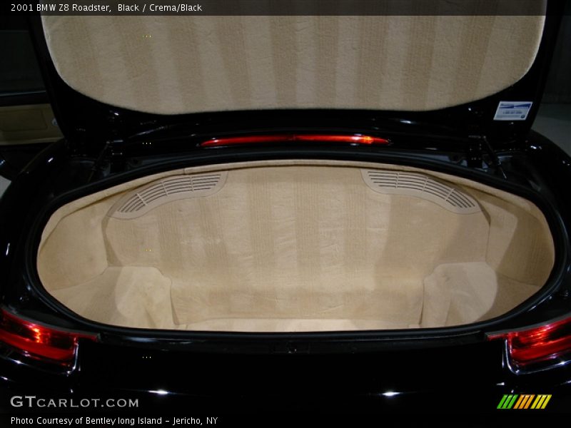 Black / Crema/Black 2001 BMW Z8 Roadster