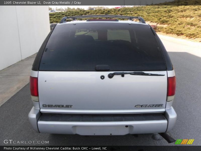 Dove Gray Metallic / Gray 1995 Chevrolet Blazer LS
