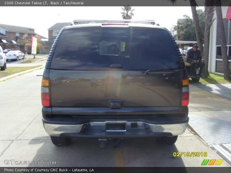 Black / Tan/Neutral 2006 Chevrolet Tahoe LT