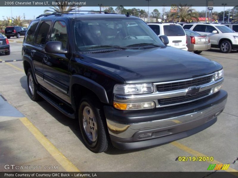 Black / Tan/Neutral 2006 Chevrolet Tahoe LT