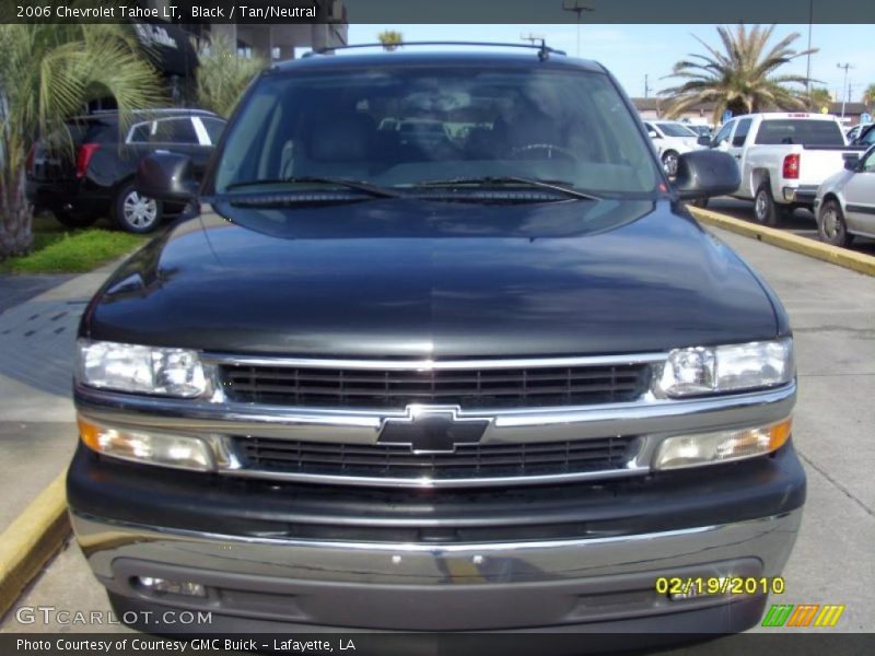 Black / Tan/Neutral 2006 Chevrolet Tahoe LT