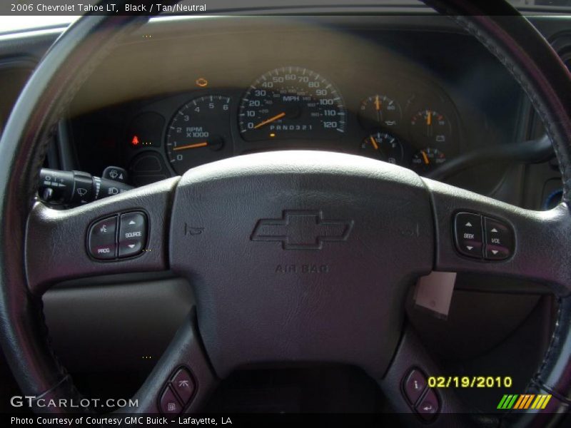 Black / Tan/Neutral 2006 Chevrolet Tahoe LT