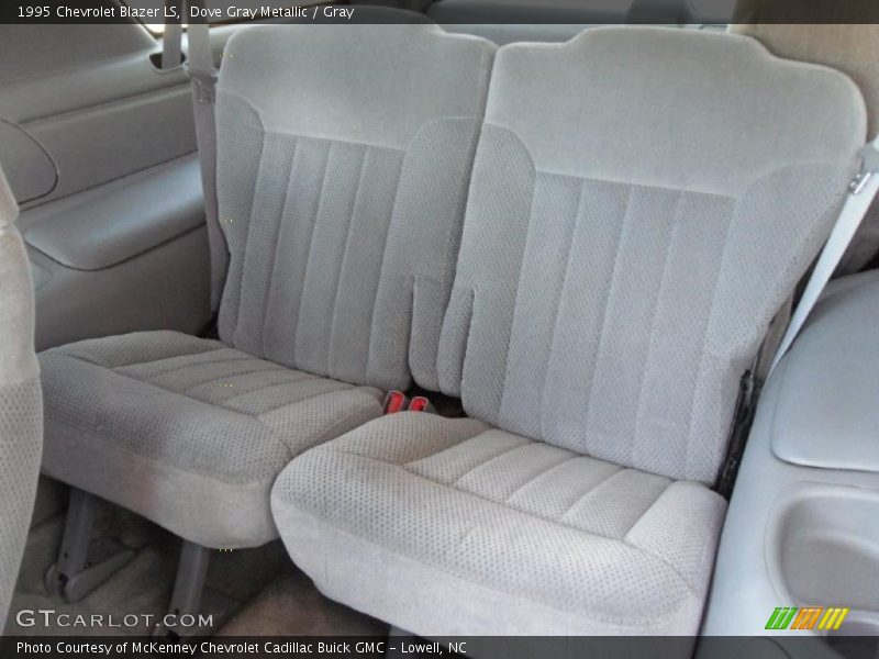 Dove Gray Metallic / Gray 1995 Chevrolet Blazer LS