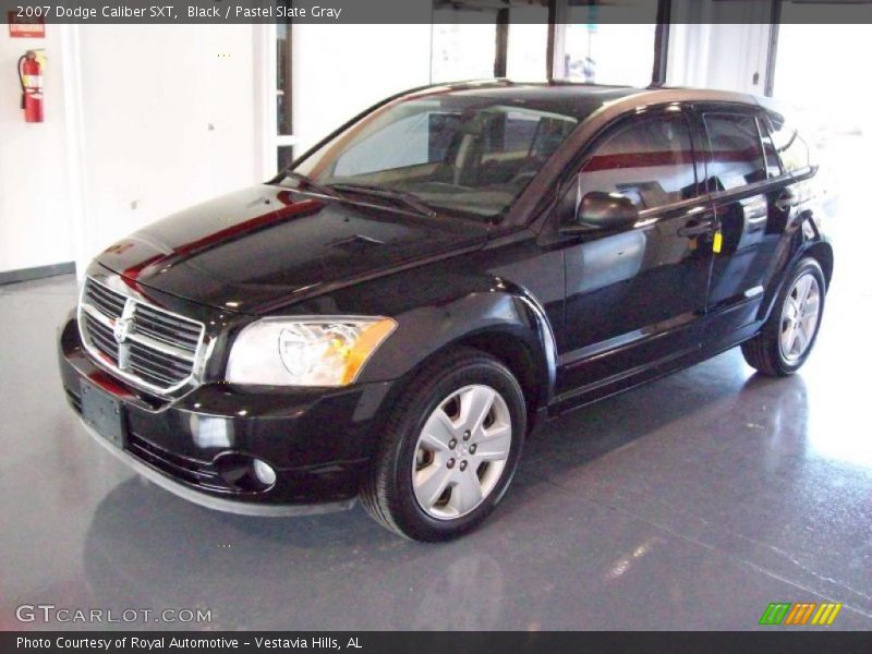 Black / Pastel Slate Gray 2007 Dodge Caliber SXT