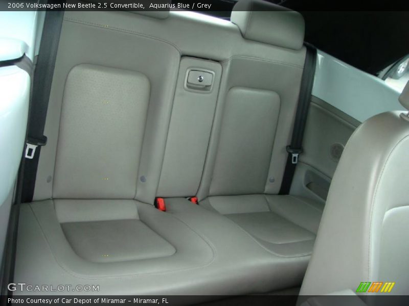 Aquarius Blue / Grey 2006 Volkswagen New Beetle 2.5 Convertible