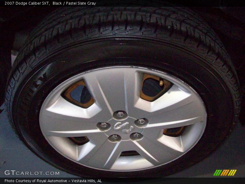 Black / Pastel Slate Gray 2007 Dodge Caliber SXT