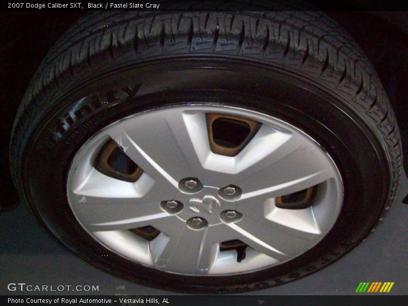 Black / Pastel Slate Gray 2007 Dodge Caliber SXT
