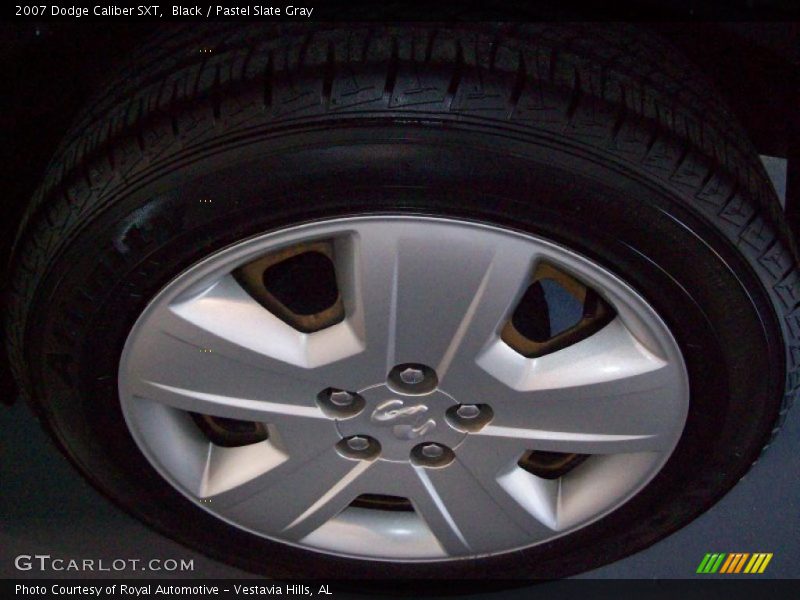 Black / Pastel Slate Gray 2007 Dodge Caliber SXT