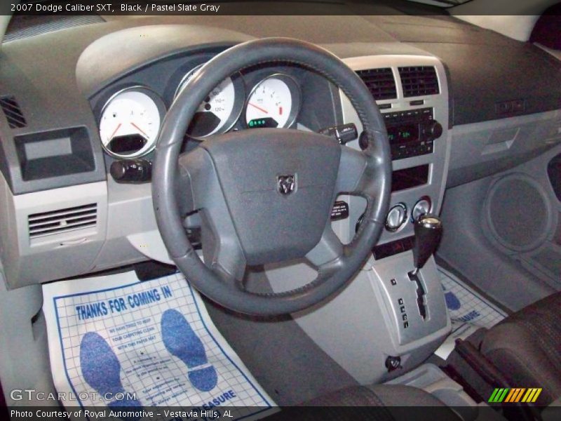 Black / Pastel Slate Gray 2007 Dodge Caliber SXT