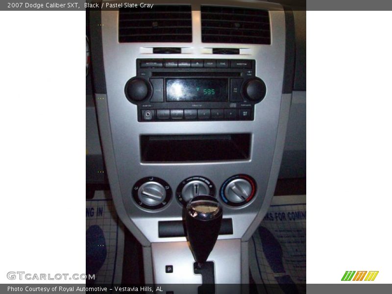 Black / Pastel Slate Gray 2007 Dodge Caliber SXT