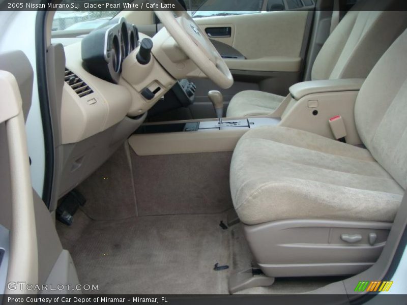 Glacier Pearl White / Cafe Latte 2005 Nissan Murano SL