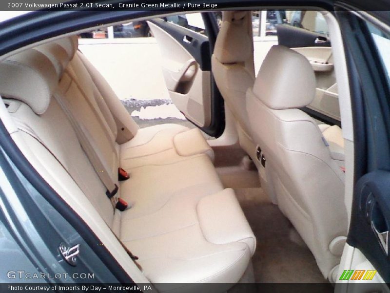 Granite Green Metallic / Pure Beige 2007 Volkswagen Passat 2.0T Sedan