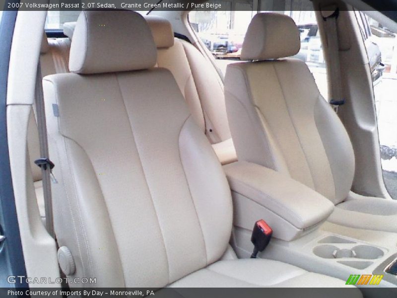 Granite Green Metallic / Pure Beige 2007 Volkswagen Passat 2.0T Sedan