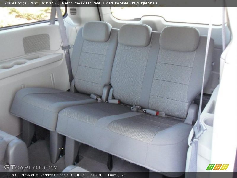 Melbourne Green Pearl / Medium Slate Gray/Light Shale 2009 Dodge Grand Caravan SE