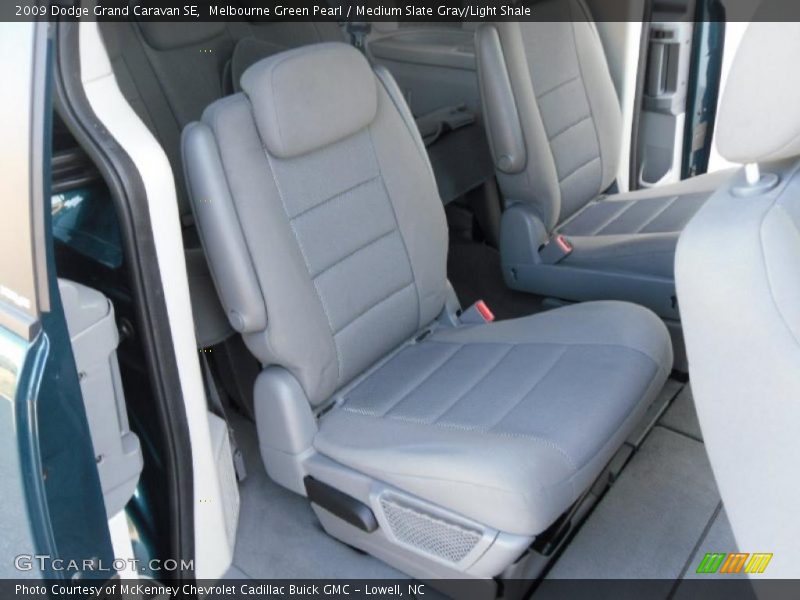 Melbourne Green Pearl / Medium Slate Gray/Light Shale 2009 Dodge Grand Caravan SE