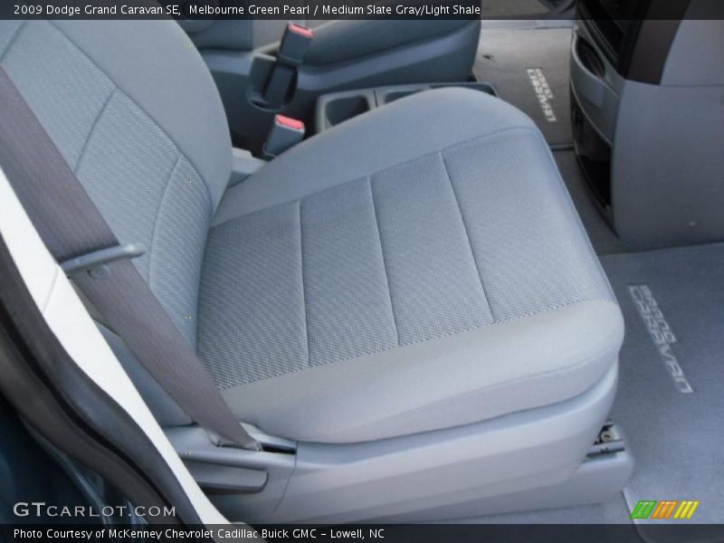 Melbourne Green Pearl / Medium Slate Gray/Light Shale 2009 Dodge Grand Caravan SE