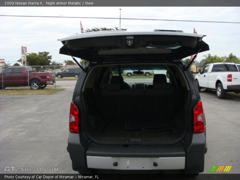 Night Armor Metallic / Steel 2009 Nissan Xterra X